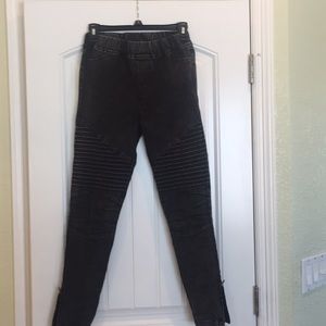 Black Umgee Moto Jeans size small